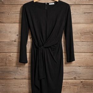 Grace Karin Classic Black Long Sleeve Dress
